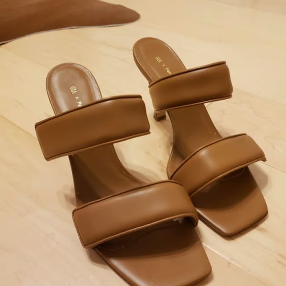 NIB GIA COUTURE X PERNILLE LEATHER SANDALS SZ 40 (PERNI 03) - Picture 4 of 4